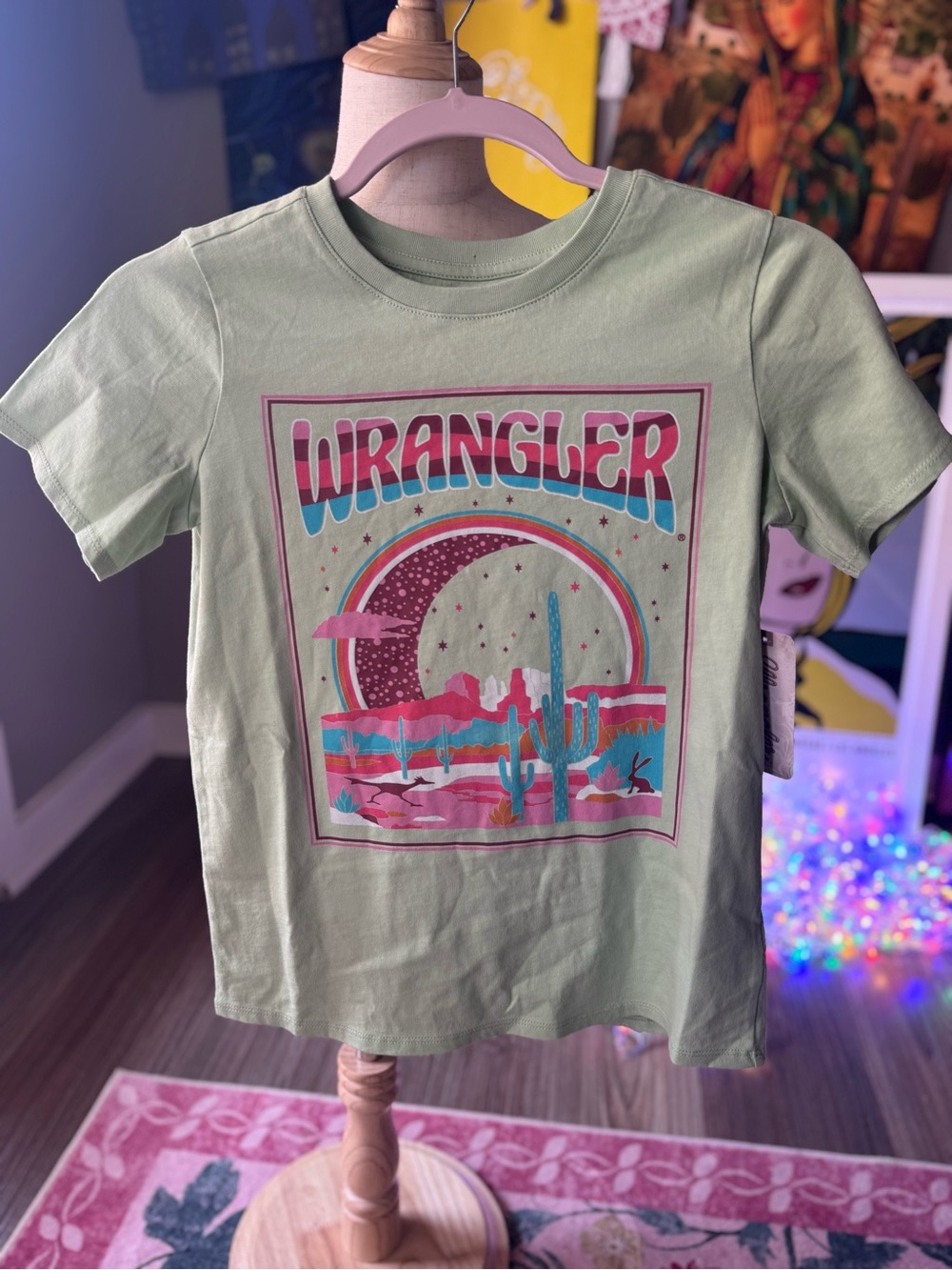 Girl's Wrangler Western Graphic Tee